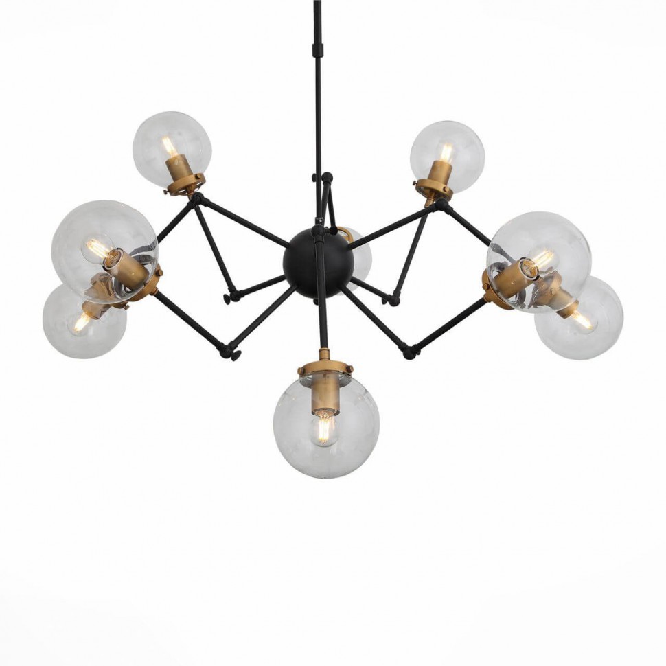 SL234.402.08 ST-Luce люстра на штанге трансформер Varieta, E27*8*40W