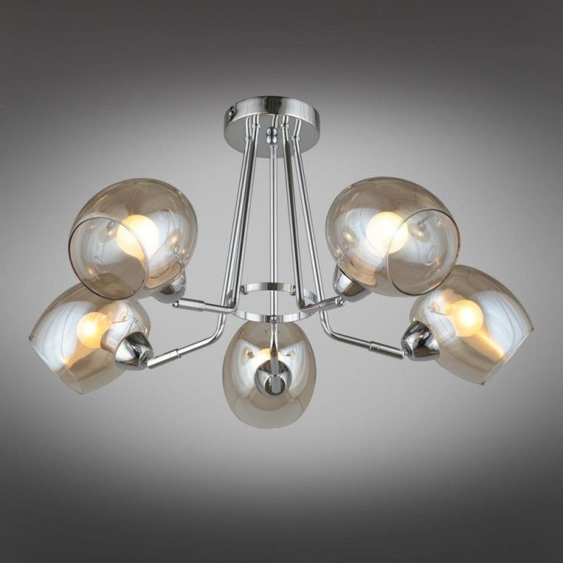 OML-27307-05 OMNILUX потолочная люстра Tesero, подвижные плафоны