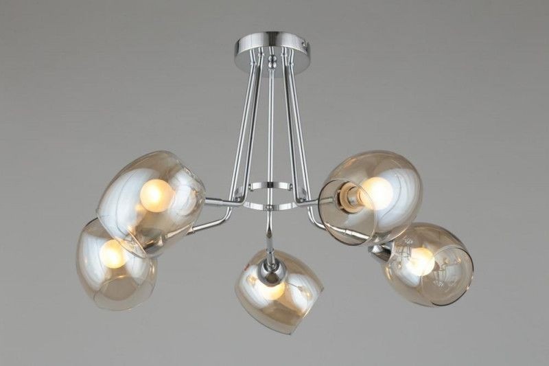 OML-27307-05 OMNILUX потолочная люстра Tesero, подвижные плафоны