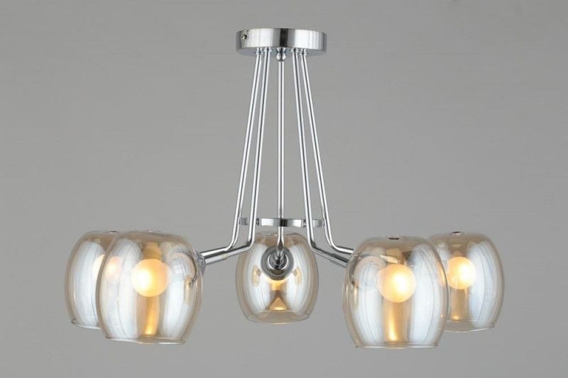 OML-27307-05 OMNILUX потолочная люстра Tesero, подвижные плафоны