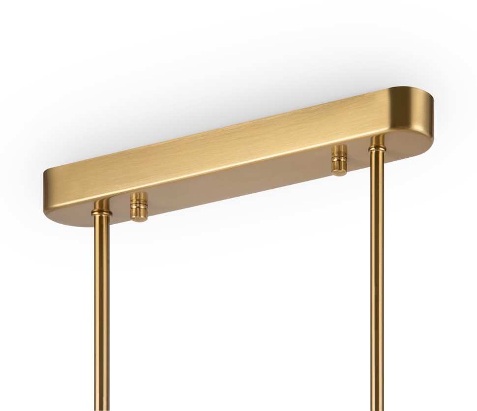 FR5199PL-08BS FREYA потолочная люстра на штанге Zing, латунь, E27*8*60W