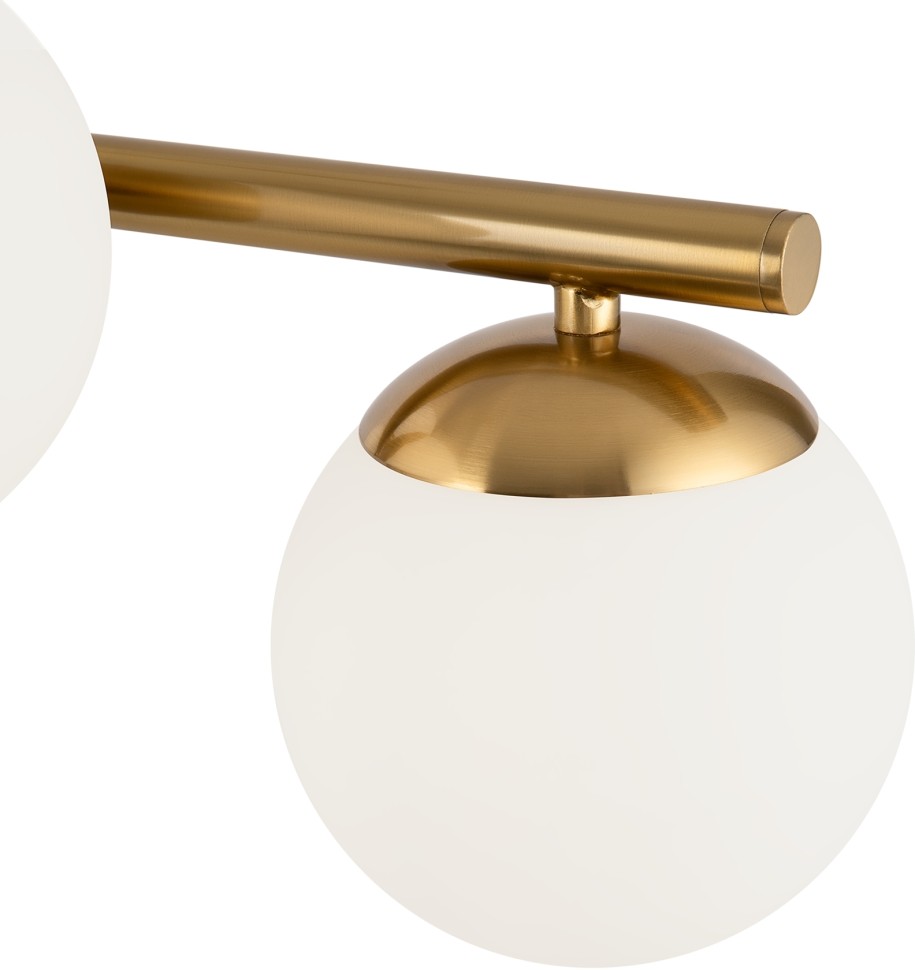 FR5199PL-08BS FREYA потолочная люстра на штанге Zing, латунь, E27*8*60W