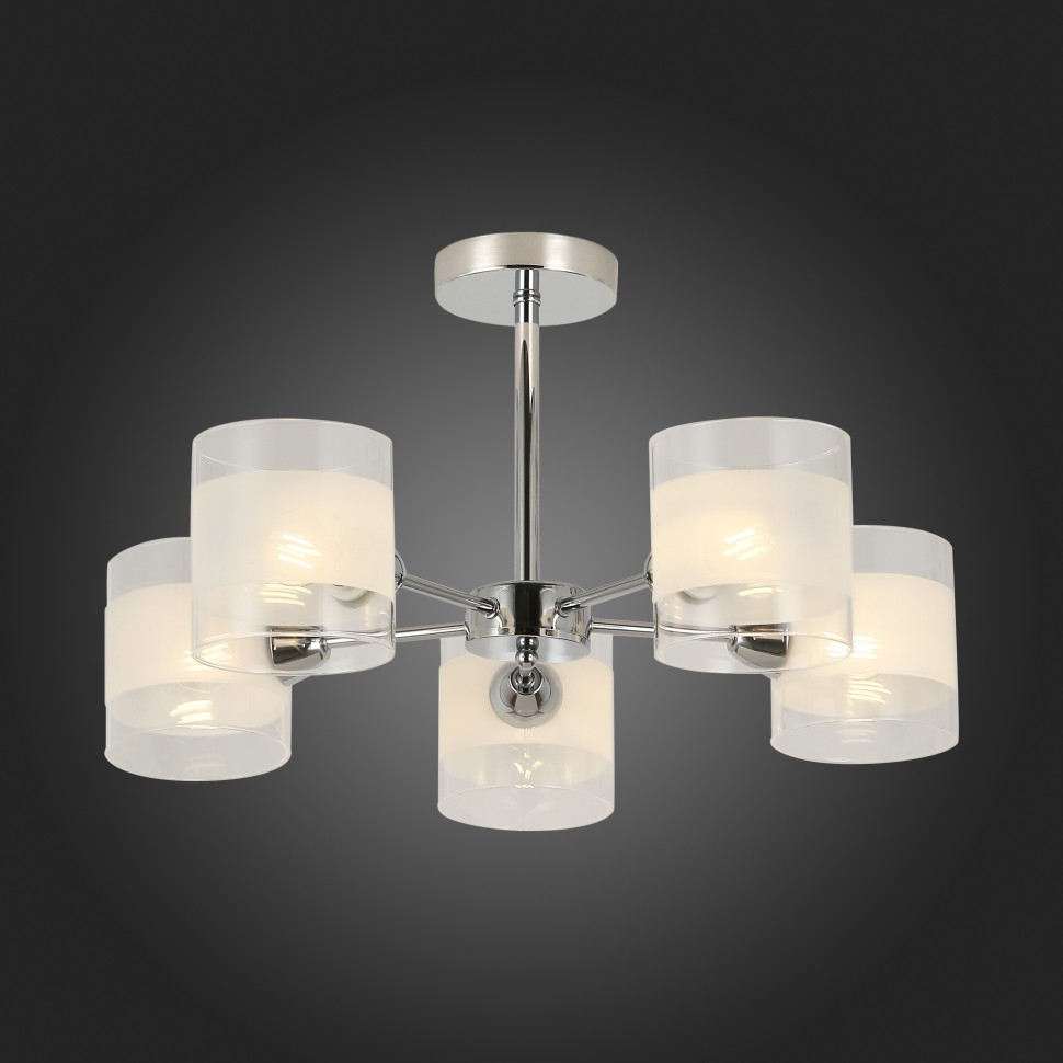 SLE102802-05 EVOLUCE Потолочная люстра Miento, E14*5*40W