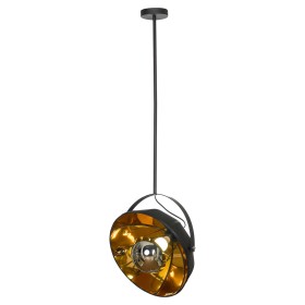 LSP-0556-C160 LUSSOLE LGO Klamath потолочный светильник на штанге, черный, золото