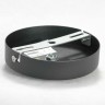LSP-0556-C160 LUSSOLE LGO Klamath потолочный светильник на штанге, черный, золото