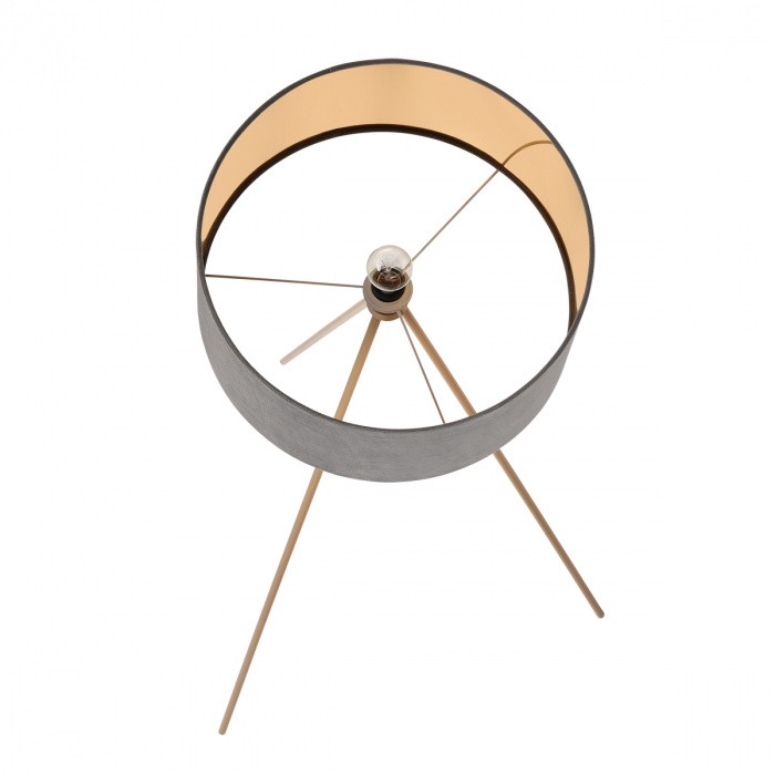 8075/1F LUMION торшер на треноге Aviola, золото, серый