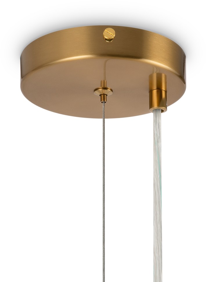 FR5199PL-08BS1 FREYA подвесной светильник Zing, латунь, E27*8*60W