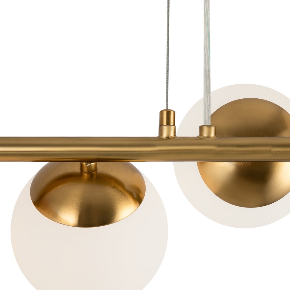 FR5199PL-08BS1 FREYA подвесной светильник Zing, латунь, E27*8*60W