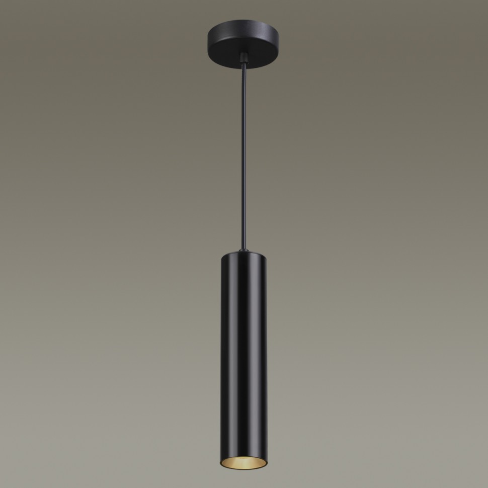 3872/1L ODEON LIGHT Черный подвес KIKO 50W 1*GU10