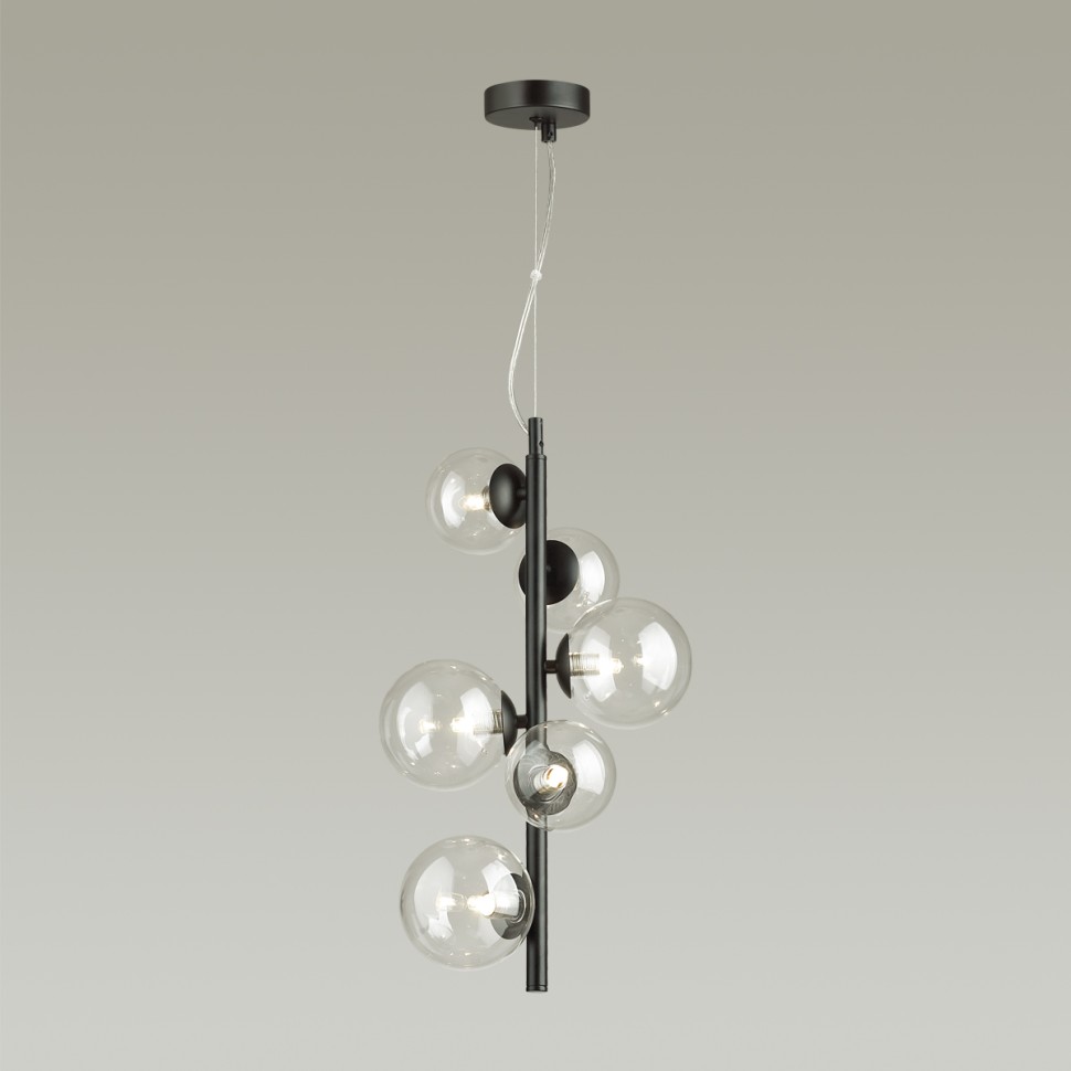 APL.334.06.06 Aployt черный подвесной светильник Feliche G9*6*10W