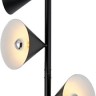 08480-6P,19 KINK LIGHT Эвелин черный потолочный светильник Лофт