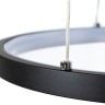 A2197SP-3BK ARTE LAMP черная светодиодная люстра 3 кольца Frodo 145W, 3000-6000K, 75-55-35см диаметр, с пультом