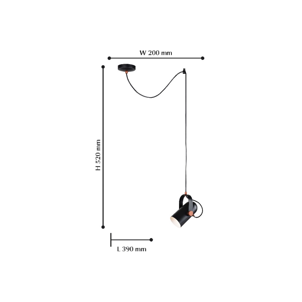 2007-1P Favourite Подвесной светильник Ampolla