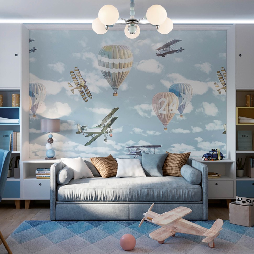 6525/7C LUMION MODERNI Потолочная люстра SUNDAY, E14*7*40W, хром, 79см диаметр