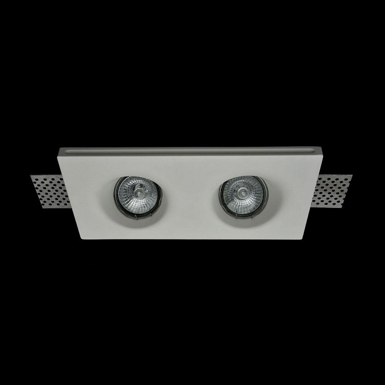 DL002-1-02-W Maytoni Встраиваемый светильник Gyps Modern