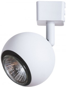 A6253PL-1WH Arte Lamp белый однофазный трековый светильник Brad GU10