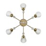 8046/6C LUMION AURICA Потолочная люстра E14*6*40W, латунь