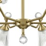 8046/6C LUMION AURICA Потолочная люстра E14*6*40W, латунь
