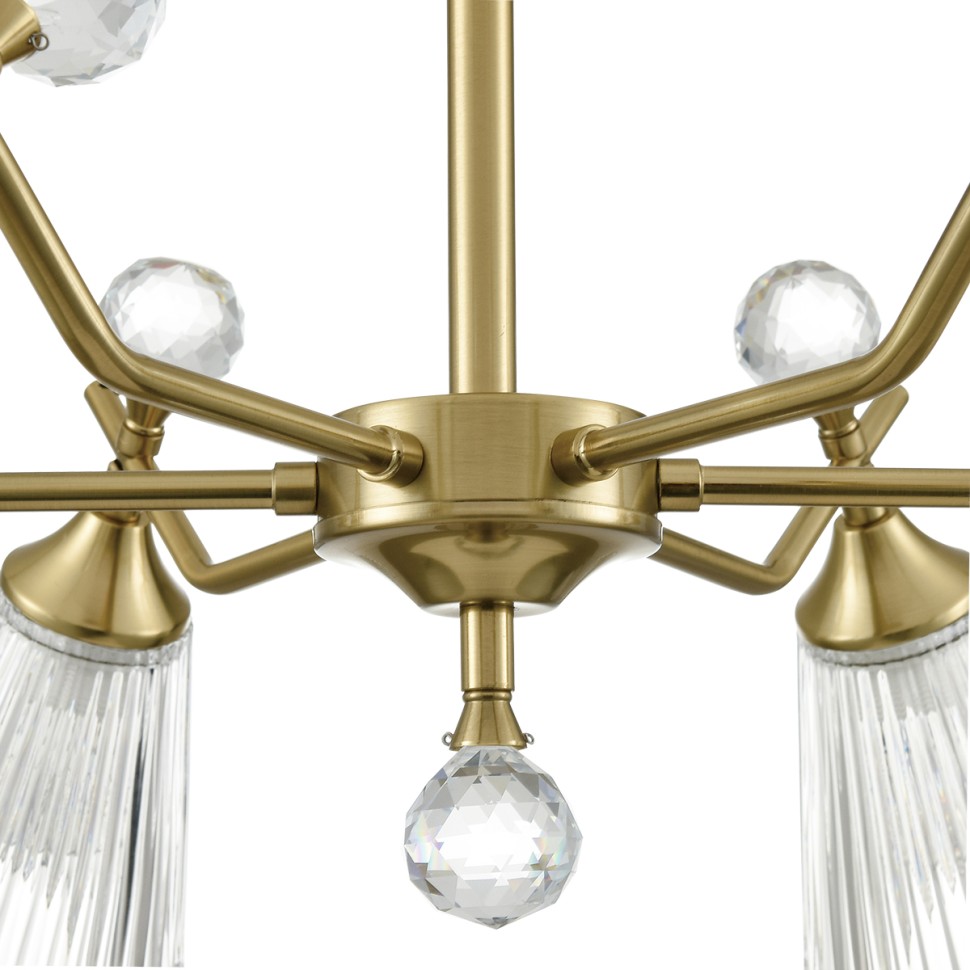 8046/6C LUMION AURICA Потолочная люстра E14*6*40W, латунь