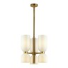 4798/6 ODEON LIGHT Midcent Люстра на штанге ORINOCO, E14*6*60W, бронзовый, белый