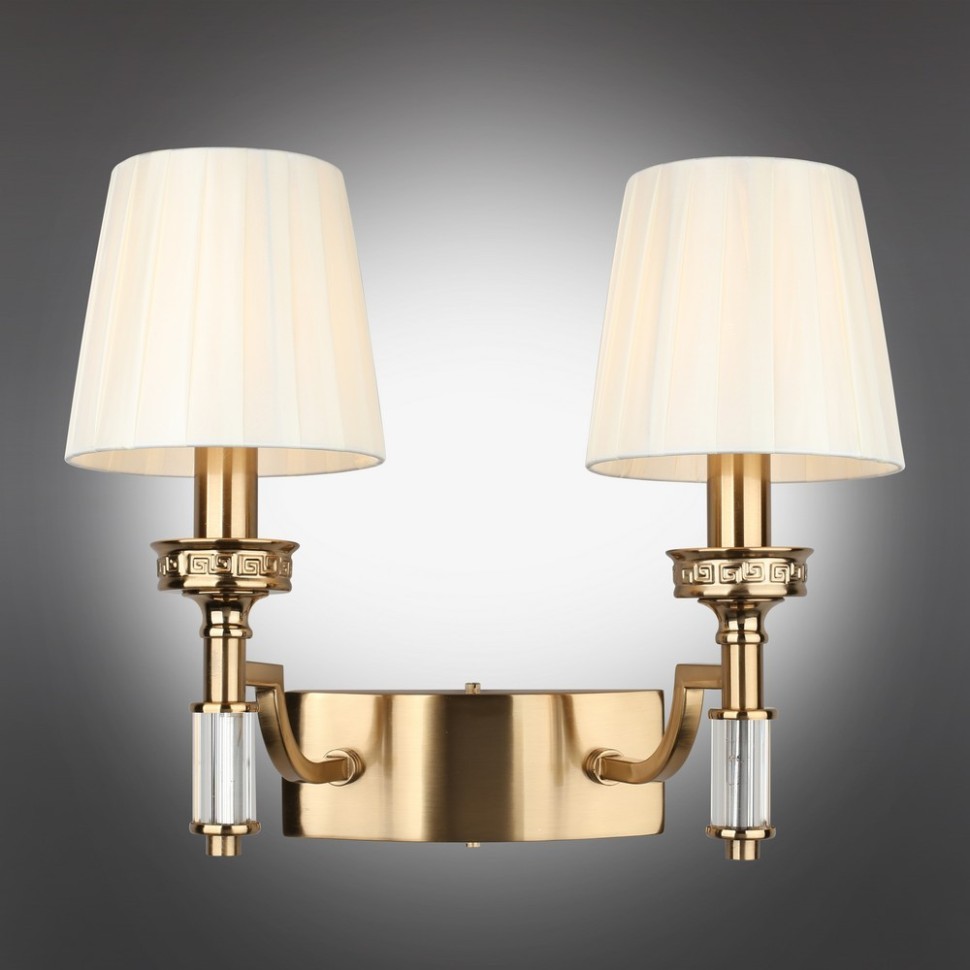 APL.716.11.02 APLOYT Бра Patricia, бронза, E14*2*40W