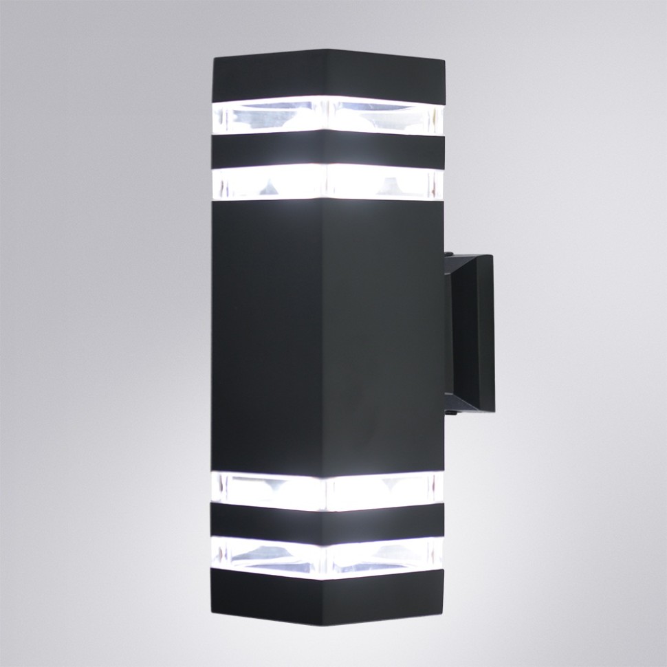 A4413AL-2BK Arte Lamp Настенный уличный светильник, черный, E27*2*20W, IP54