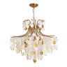 A4089LM-8AB Arte Lamp Подвесная люстра Pipirima, бронза, белый, перламутр, 70см диаметр, E14*8*40W