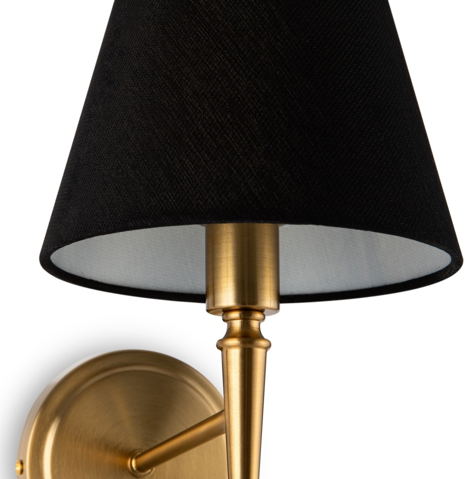 FR5190WL-01BS FREYA бра Rosemary, черный плафон, E14*1*40W