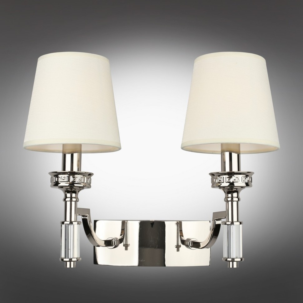 APL.716.01.02 APLOYT Бра Patricia, хром, E14*2*40W