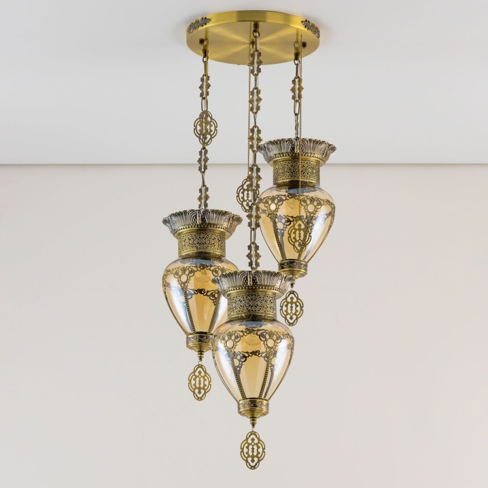 CL419233 CITILUX подвесной светильник в арабском стиле Каир, E27*3*75W