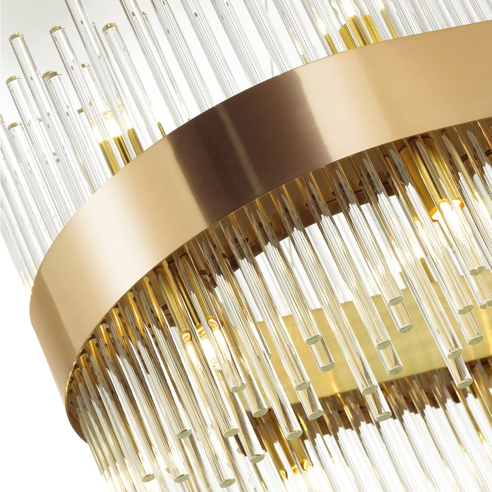 4722/24 ODEON LIGHT HALL Подвесная люстра FOCCO, бронза, G9*24*33W