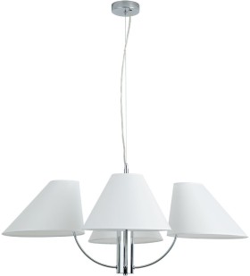 A4086LM-4CC ARTE LAMP Rondo подвесная люстра, хром, E14*4*40W