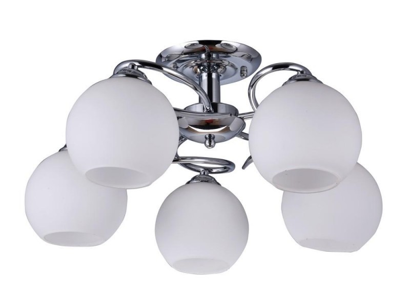 OML-25107-05 OMNILUX потолочная люстра Casoria, E27*5*60W, хром