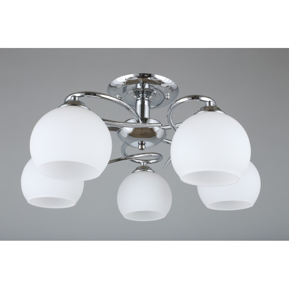 OML-25107-05 OMNILUX потолочная люстра Casoria, E27*5*60W, хром