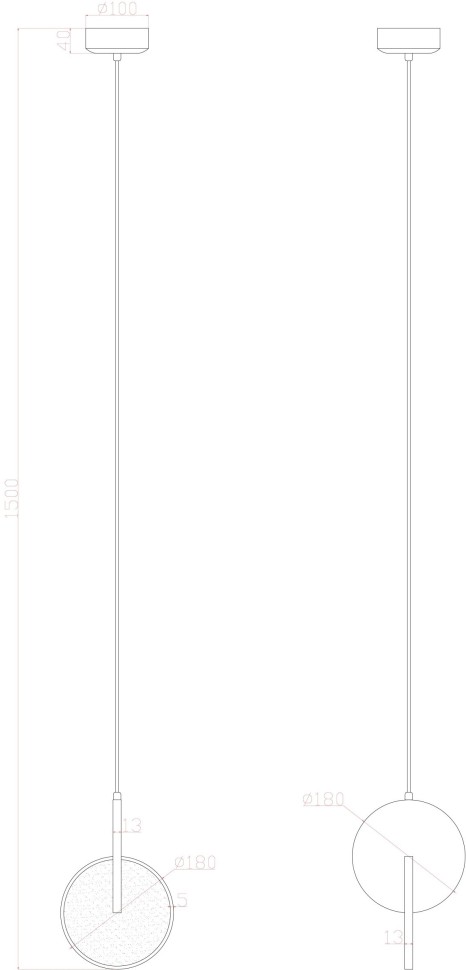 A1916SP-1GO ARTE LAMP светодиодный подвес Hannah 10W, 4000K, золото