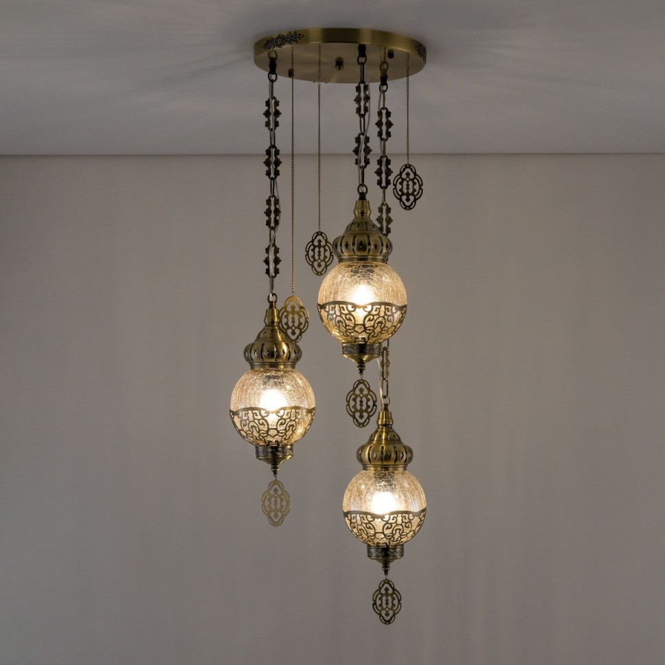 CL419133 CITILUX Каир светильник подвесной в арабском стиле, E27*3*75W
