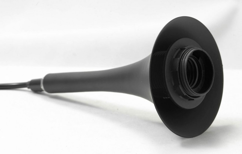 LSP-9813 Lussole Loft Cheektowaga Черный подвесной светильник, 50см, металл