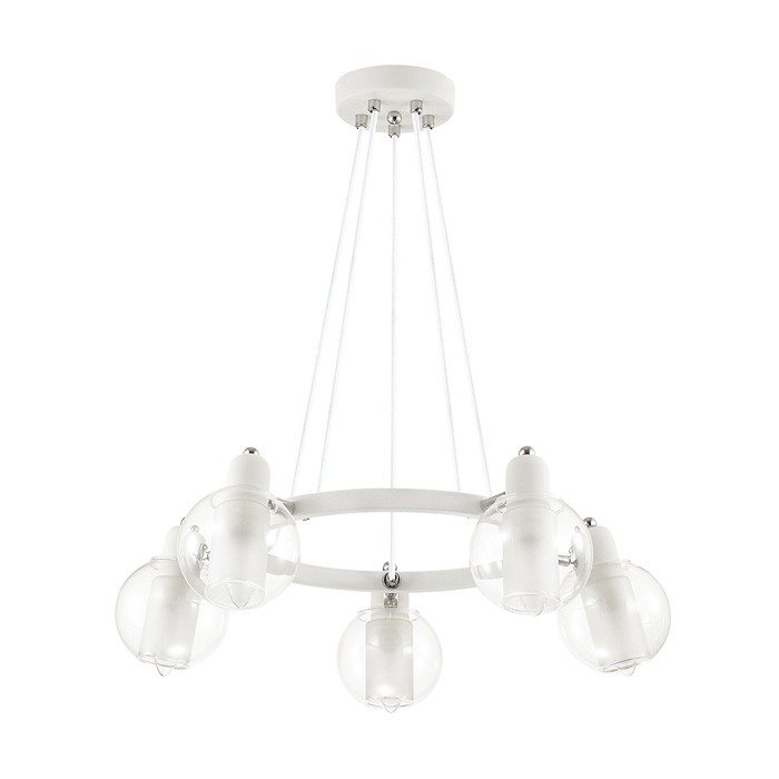 3648/5 LUMION белая люстра Rita