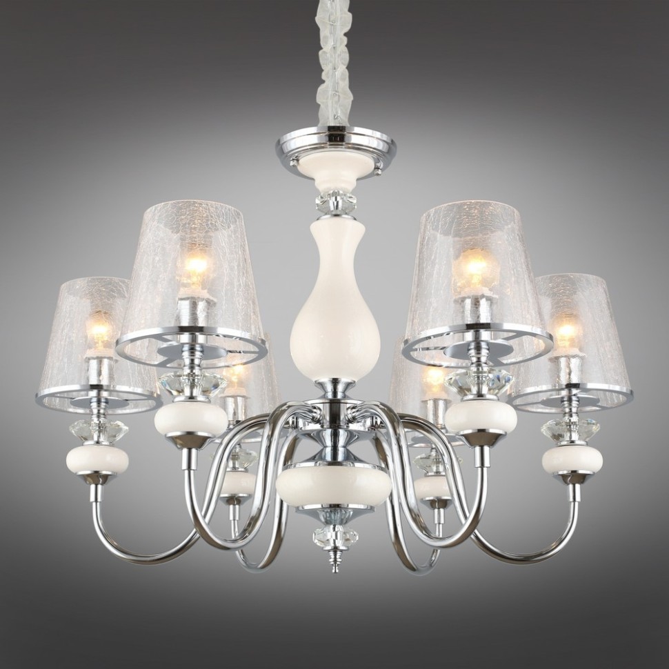 OML-84603-06 OMNILUX подвесная-потолочная люстра Aviano, E14*6*40W