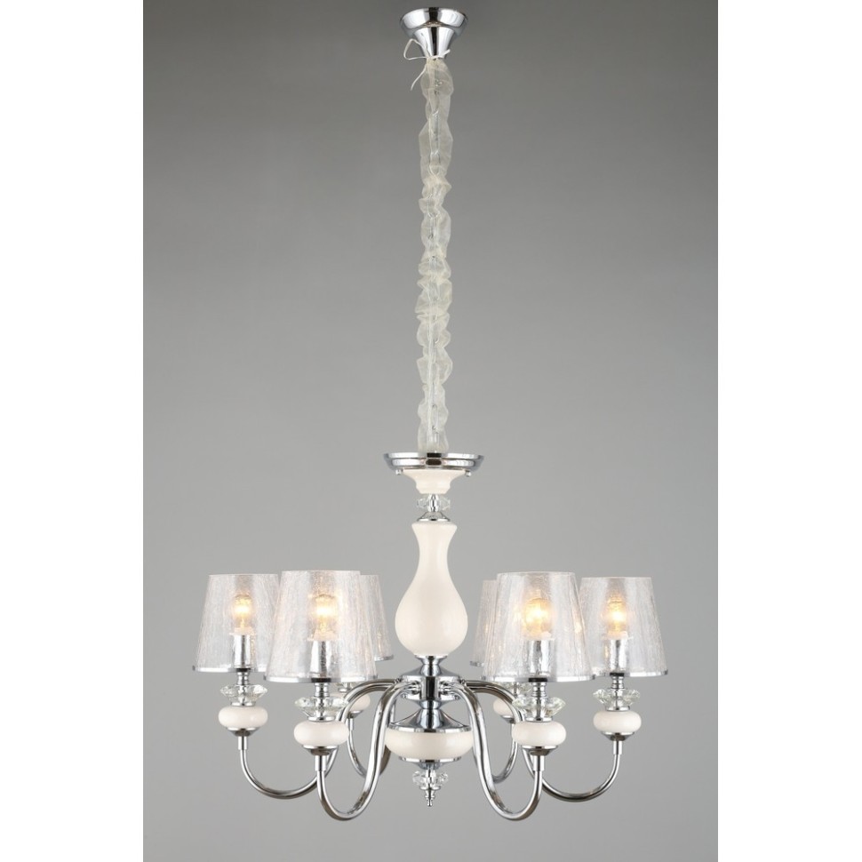 OML-84603-06 OMNILUX подвесная-потолочная люстра Aviano, E14*6*40W