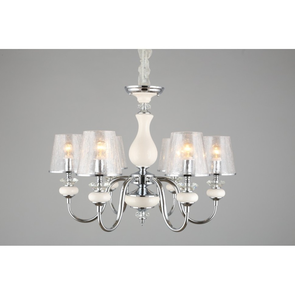 OML-84603-06 OMNILUX подвесная-потолочная люстра Aviano, E14*6*40W