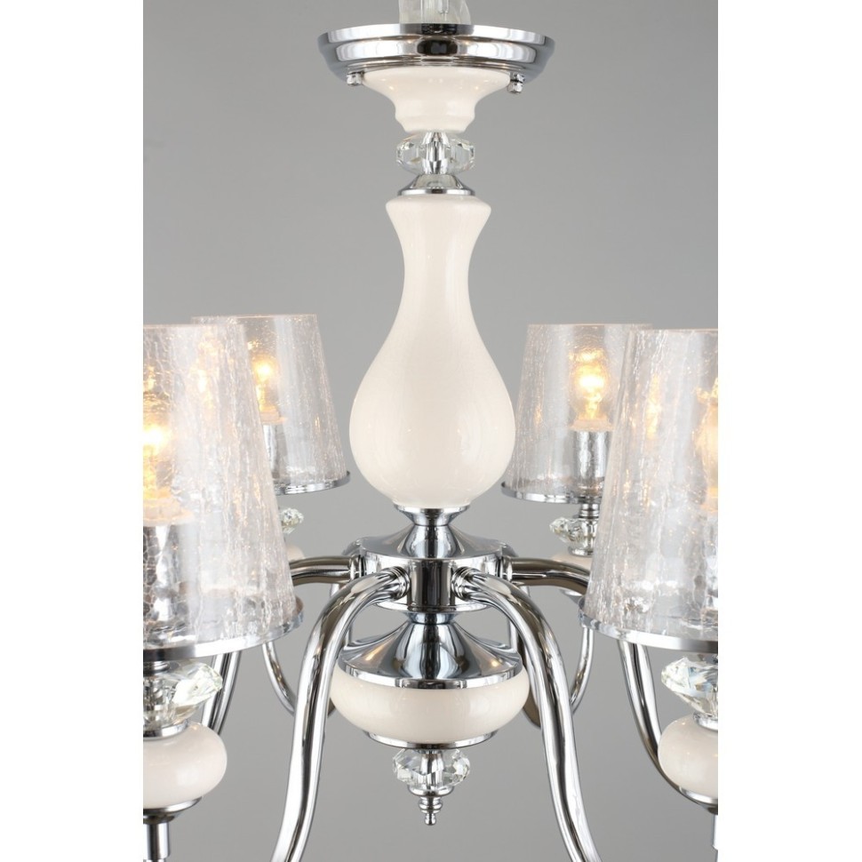 OML-84603-06 OMNILUX подвесная-потолочная люстра Aviano, E14*6*40W