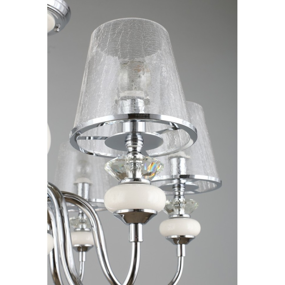 OML-84603-06 OMNILUX подвесная-потолочная люстра Aviano, E14*6*40W