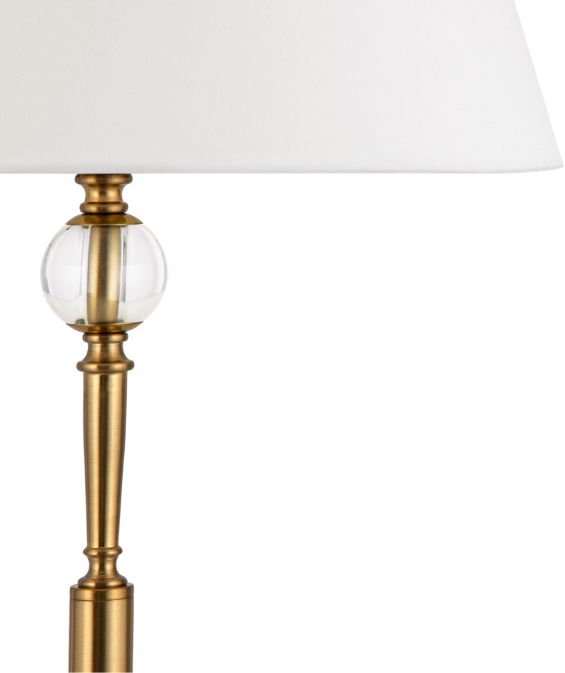 FR5190FL-01BS1 FREYA торшер Rosemary, белый абажур