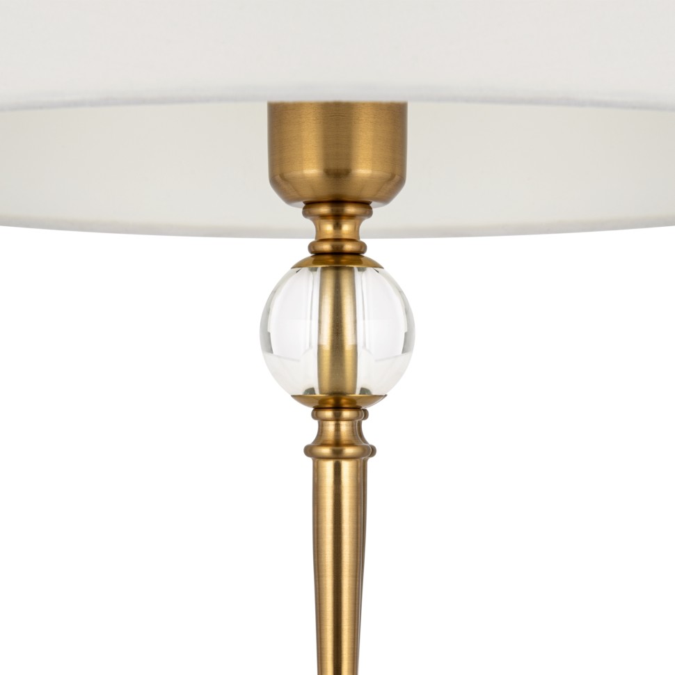 FR5190FL-01BS1 FREYA торшер Rosemary, белый абажур