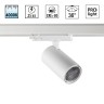 359569 NOVOTECH PORT белый трехфазный трековый светодиодный светильник HELIX, IP20, 25W, 4000K, EUROTRACK 220V, угол рассеивания 36 градусов