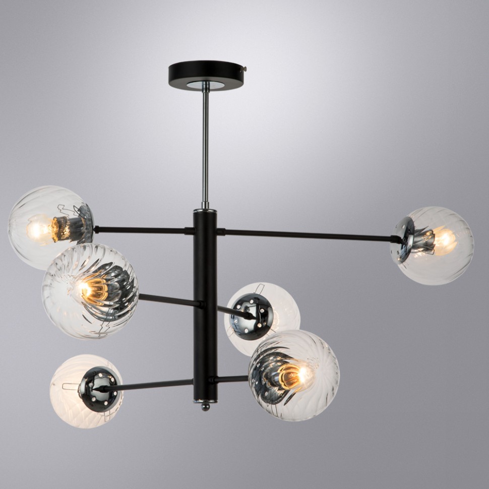 A3566PL-6BK ARTE LAMP потолочная люстра Segin