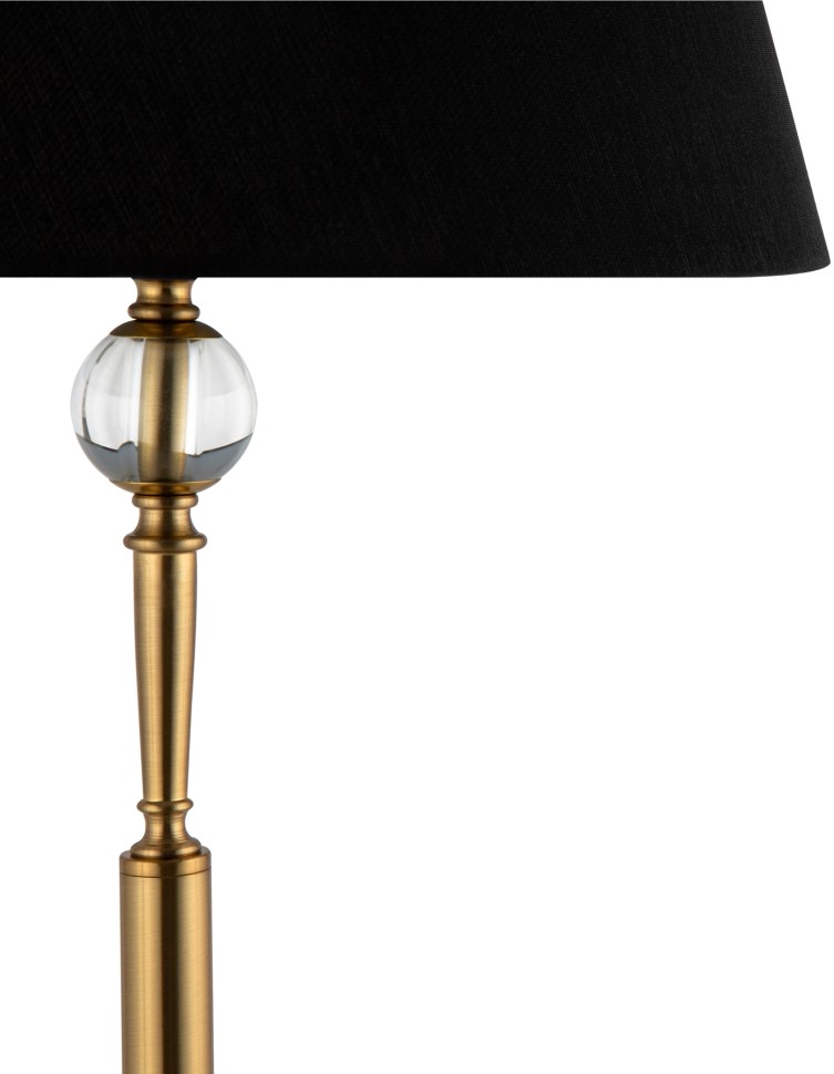 FR5190FL-01BS FREYA торшер Rosemary, черный абажур