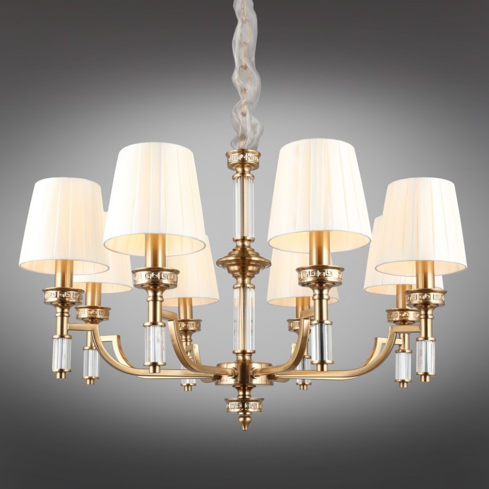 APL.716.13.08 APLOYT Подвесная люстра Patricia, бронза, E14*8*40W