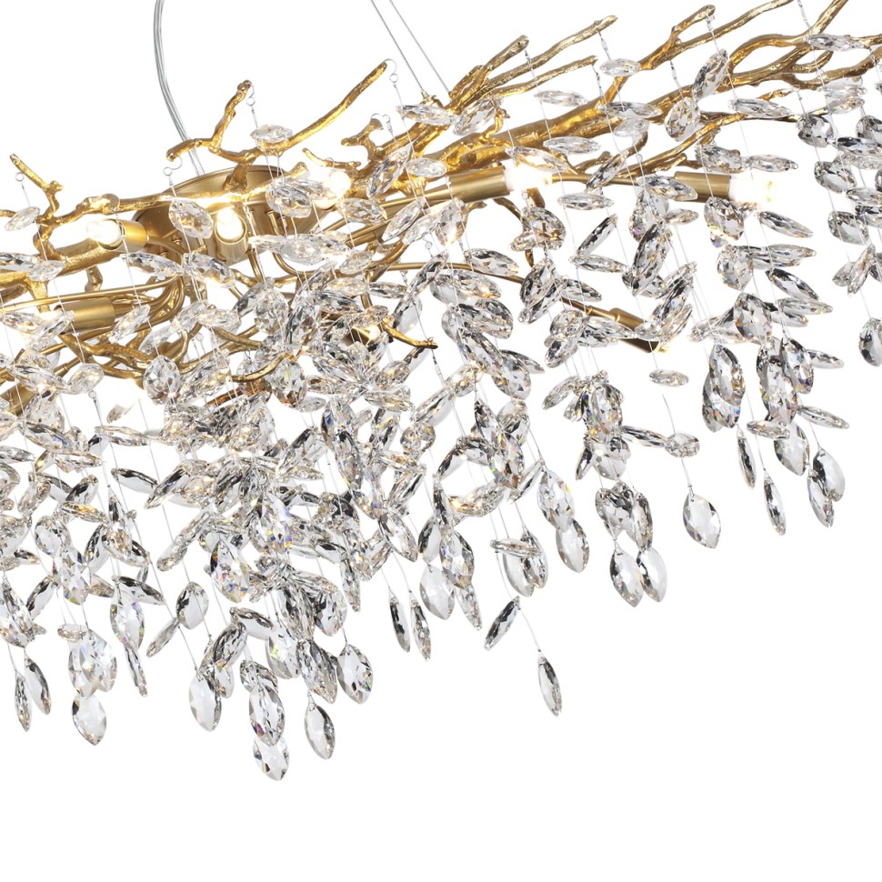 4969/14 Odeon Light Delica Подвесная люстра Хрусталь, 120х45см, G9*14*40W